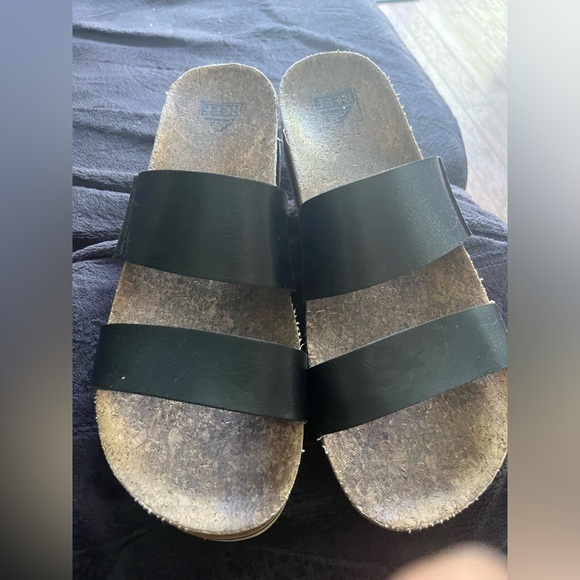 Reef 2 strap leather sandals - Picture 2 of 6